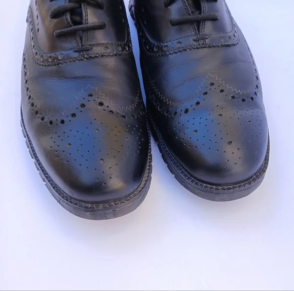 Cole Haan Zerogrand Wingtip Black size 13 - Picture 6 of 8
